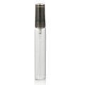8ml clear glass spray bottle cosmetic package glass spray bottle with grey plastic sprayer and cap